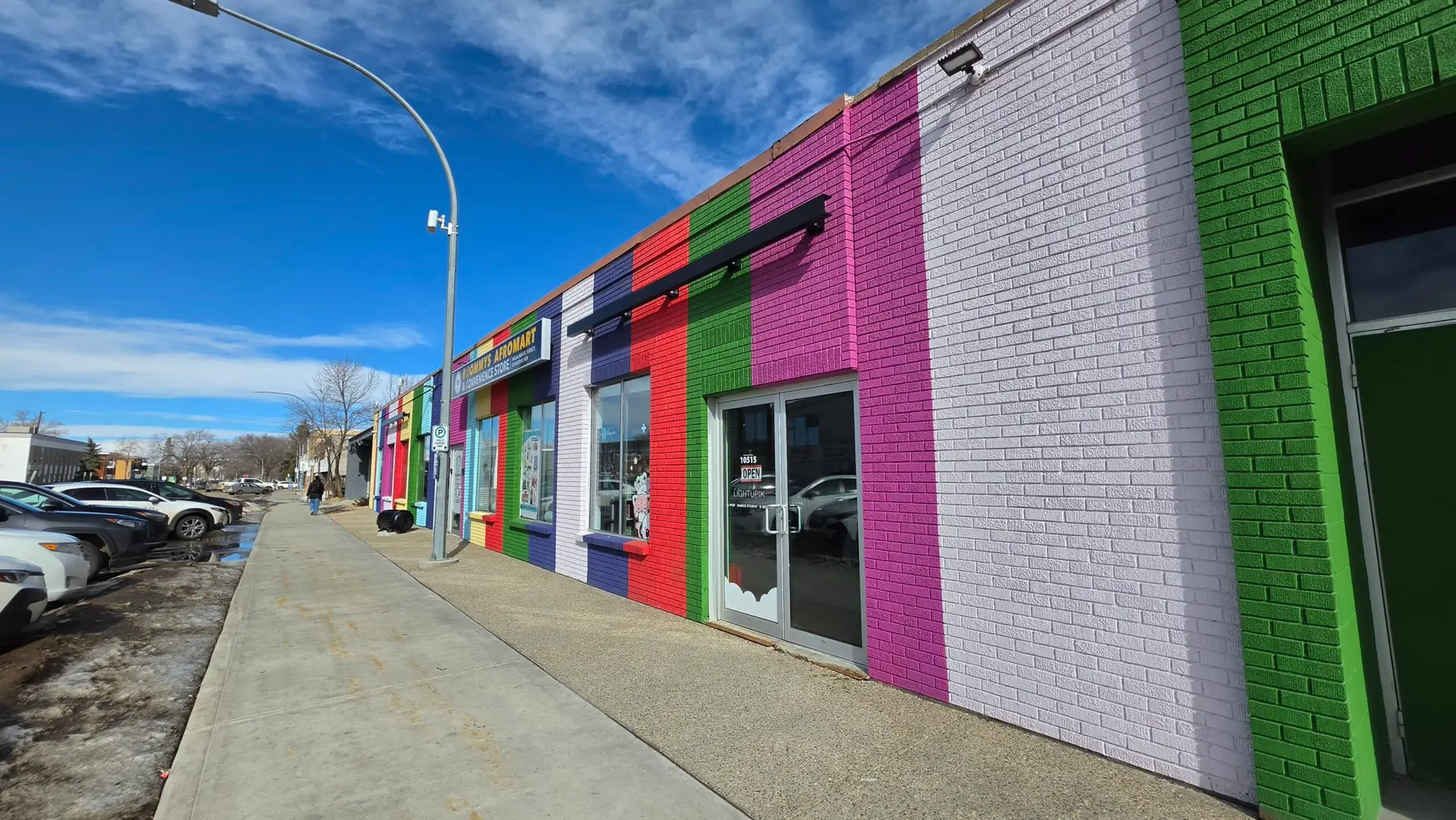 Midtown Edmonton - Business district along 107 Avenue